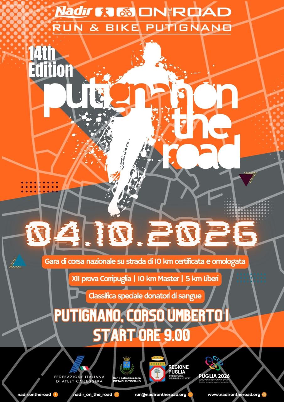 14^ PUTIGNANO ON THE ROAD